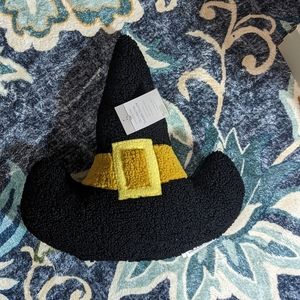 Witch's Hat Halloween Pillow